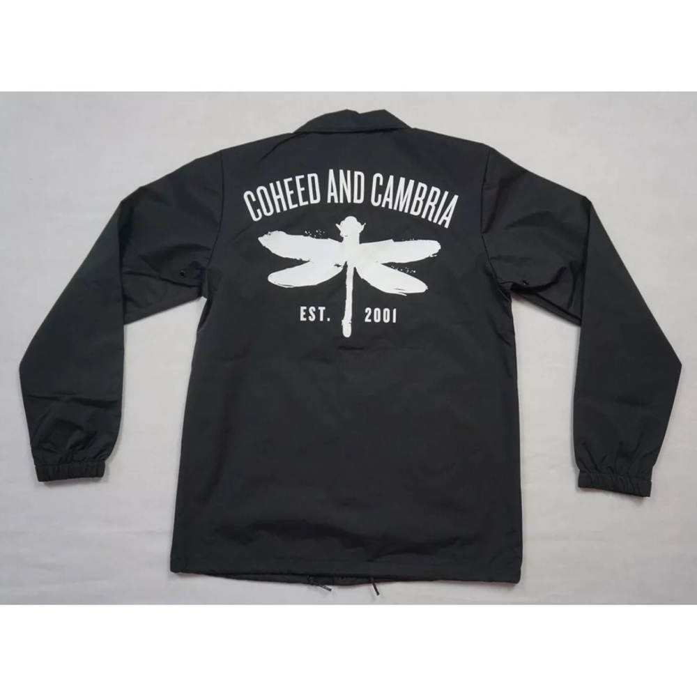 coheed and cambria windbreaker size s
